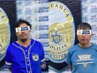 Presenta policía municipal a detenidos por lesionar a mujer tras incidente vial