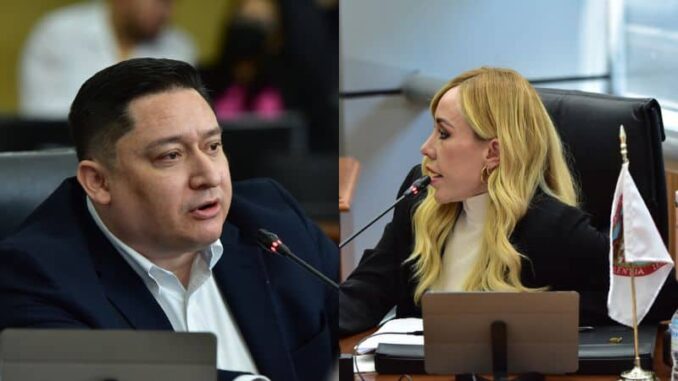 Alfredo Chávez  apuesta su curul a Brenda Ríos en discusión de exhorto vs Marco Bonilla