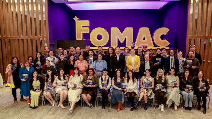 Reconoce alcalde Bonilla a artistas e investigadores que ganaron el FOMAC 8