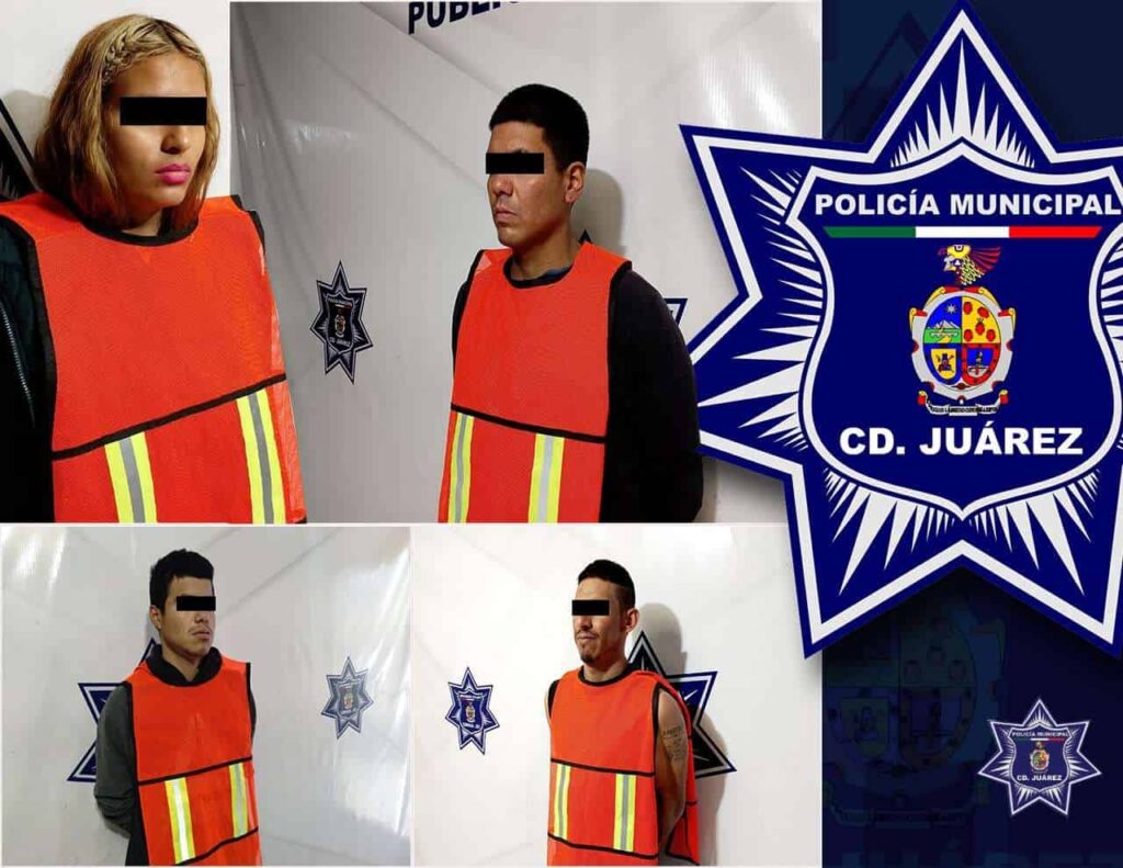 Detienen a 4 prófugos de la justicia