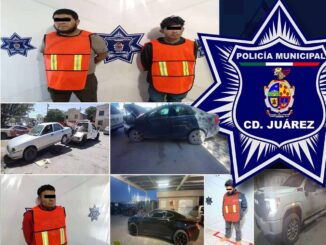 Detienen a 5 en vehículos robados