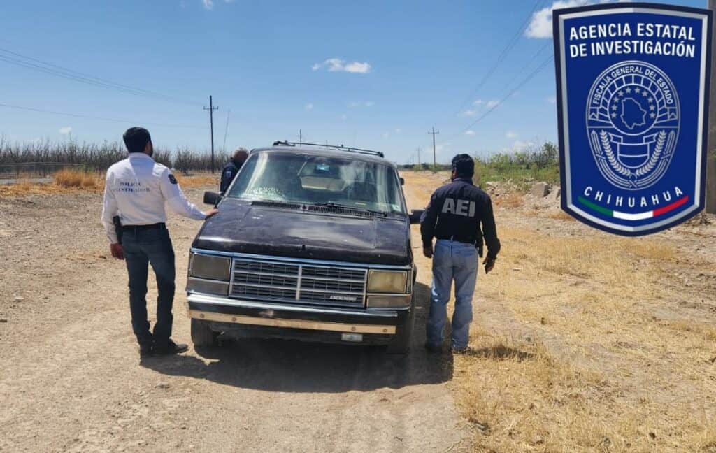 Recupera AEI vehículo con reporte de robo en Jiménez