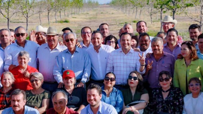 Reúne Marco Bonilla a líderes de la región de Delicias en encuentro de unidad