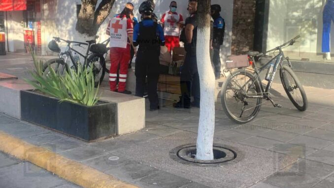 Joven sufre sobredosis por ingesta de pastillas en el centro