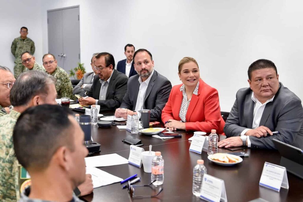Maru Campos acuerda en Mesa de Seguridad reforzar campañas de prevención del delito y contra las adicciones