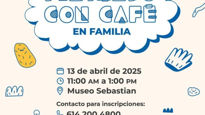 Invita Municipio a taller “Pintando con Café” este 13 de abril en Museo Sebastián
