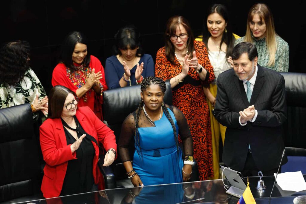 La vicepresidenta de Colombia llama en México a la unidad afro contra desigualdad colonial