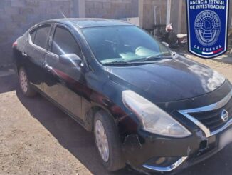 Recupera AEI vehículo con reporte de robo en Parral