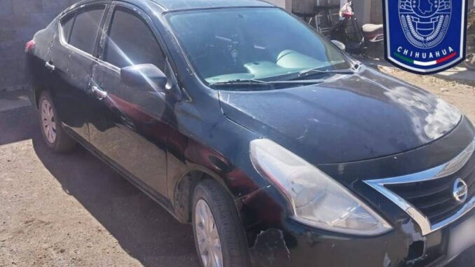Recupera AEI vehículo con reporte de robo en Parral