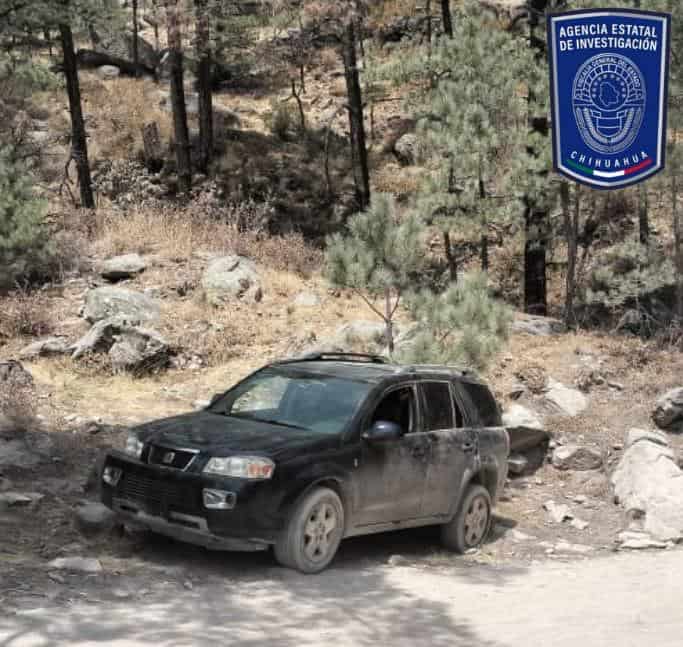 Recupera AEI camioneta con reporte de robo en Guachochi