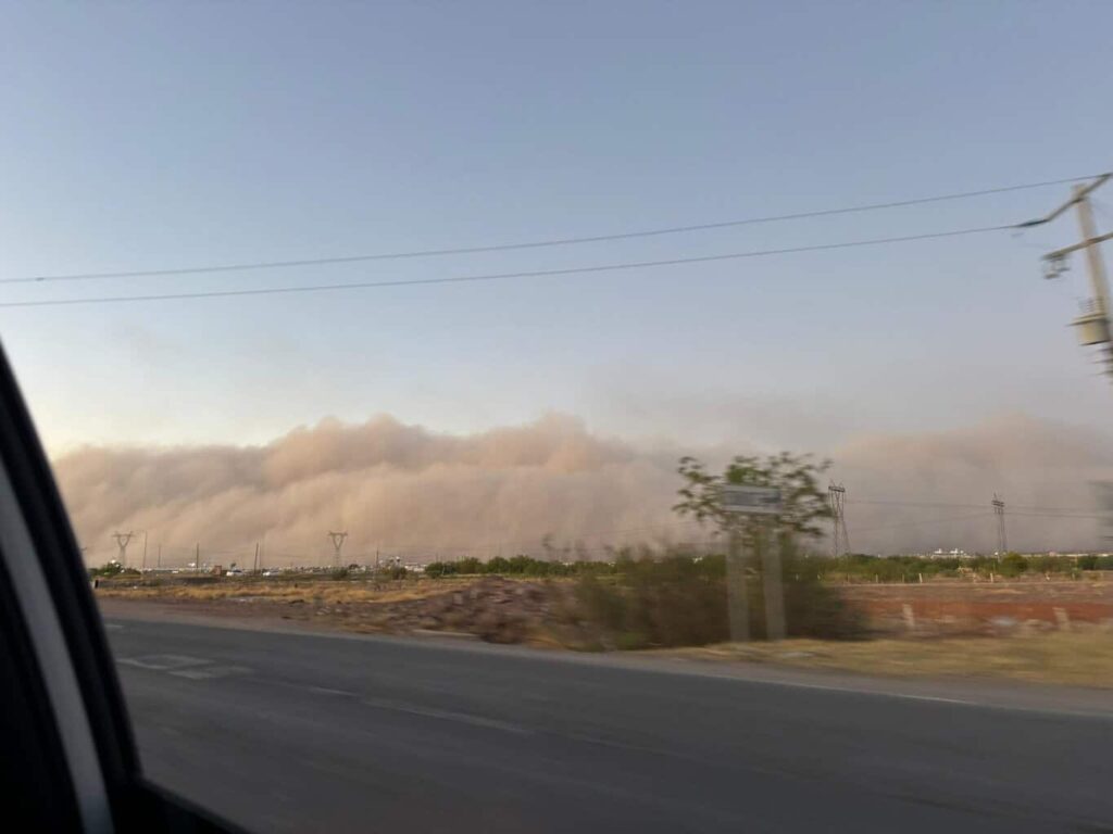 Alertan por baja visibilidad en tramo carretero Chihuahua-Delicias