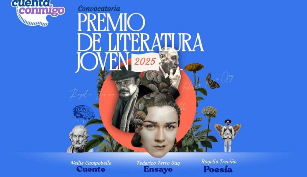 Invita Secretaría de Cultura a participar en la convocatoria del “Premio Literatura Joven” 2025