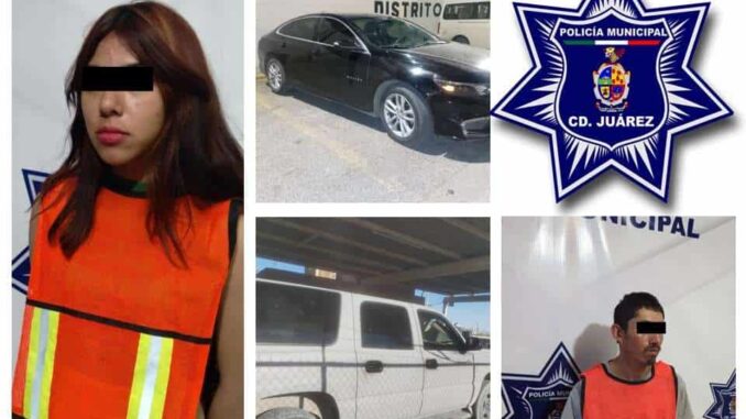 Detienen a dos con vehículos robados