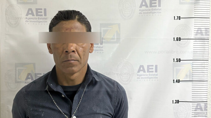 Detiene AEI a sujeto por violencia familiar en Nuevo Casas Grandes