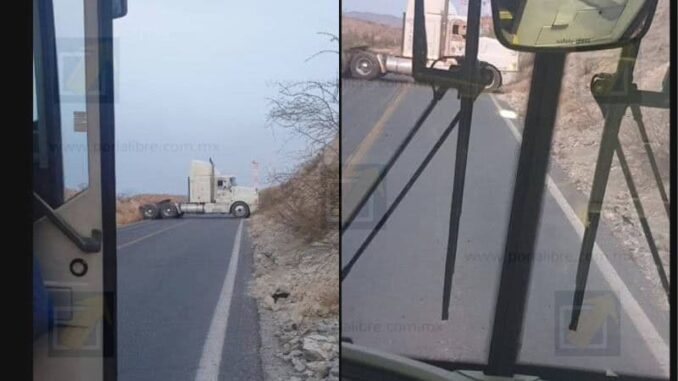 Se registran bloqueos y asalto en carretera Aldama a Ojinaga; un muerto