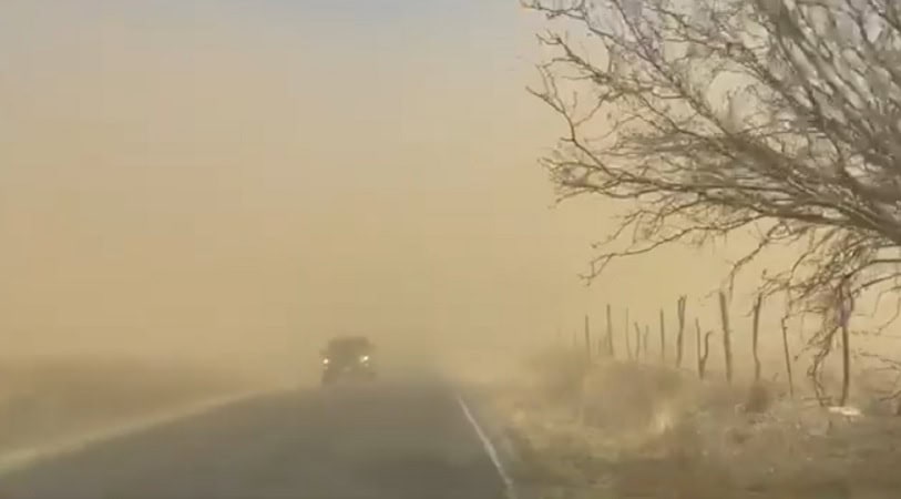 Prevalece pronóstico de fuertes vientos y posibilidad de formación de tolvaneras en tramos carreteros
