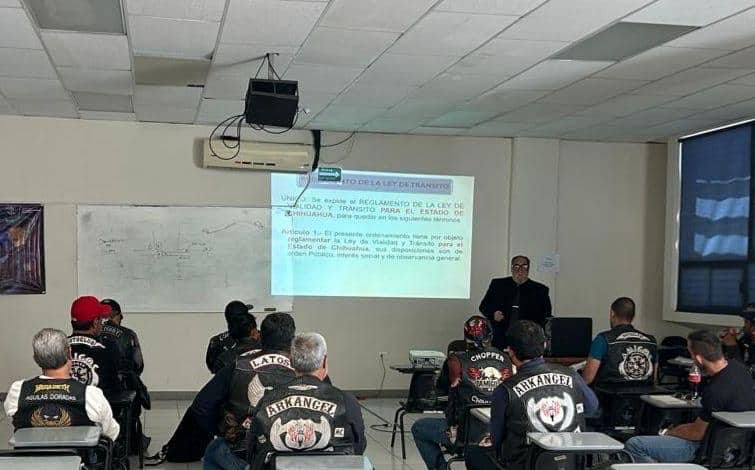 Inicia curso de certificación para 2da generación del Escuadrón de Capitanes de la Unión de Motociclistas de Chihuahua AC
