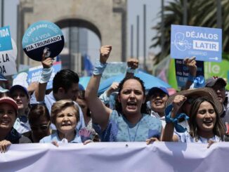 Marchan «por la vida» y en contra del aborto en CDMX