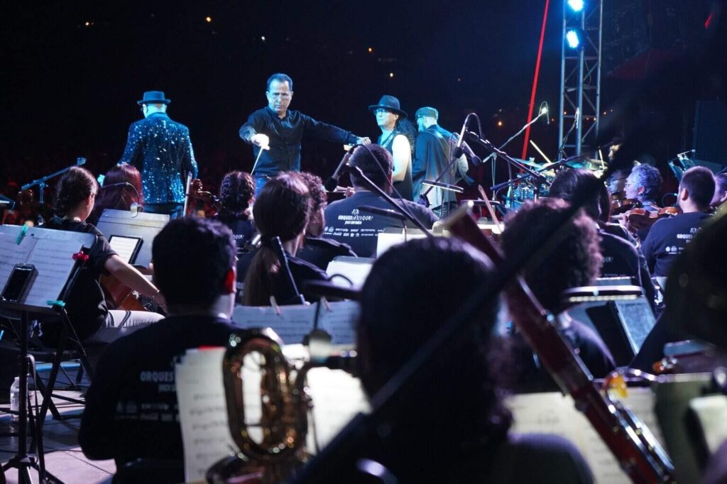 Mañana gran concierto «Orquestándola Sinfónico Rock en Español» en El Palomar