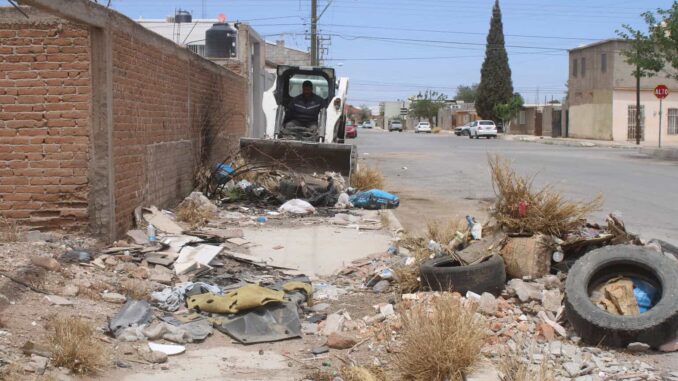 Retiró municipio más de mil toneladas de basura de terrenos y tiraderos clandestinos durante abril