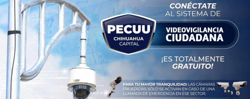 Invitan a comerciantes y particulares a enlazar sus cámaras a la Plataforma Escudo Chihuahua 