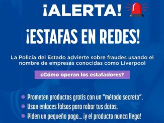 Alerta Policía del Estado sobre nueva modalidad de estafa en redes sociales
