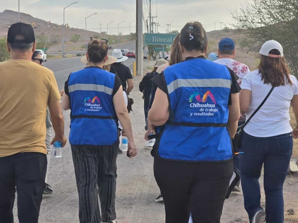 Atendió municipio a vecinos del Reliz mediante marcha exploratoria