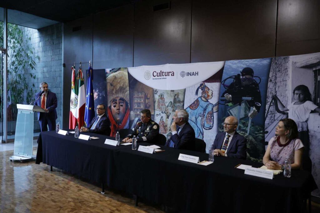 México e Italia refuerzan su alianza en la defensa del patrimonio cultural