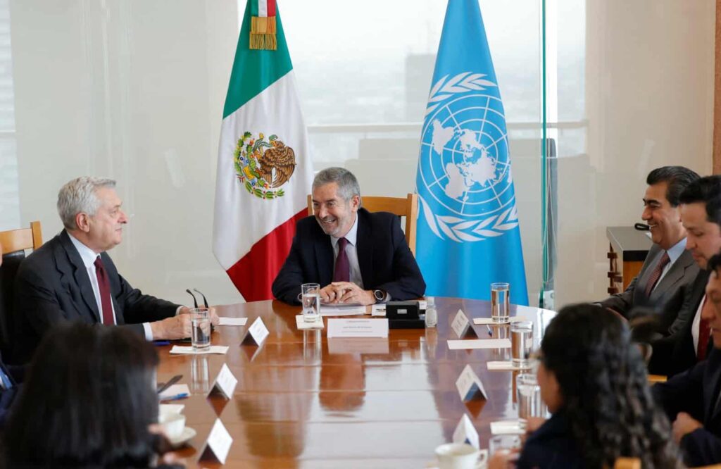 Alto comisionado de la ONU para Refugiados reconoce política inclusiva de México