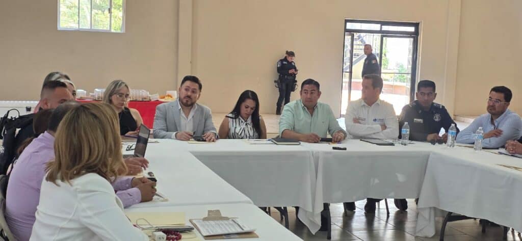 Analiza Mesa de Seguridad Ciudadana estrategias de atención a delito y prevención en Galeana