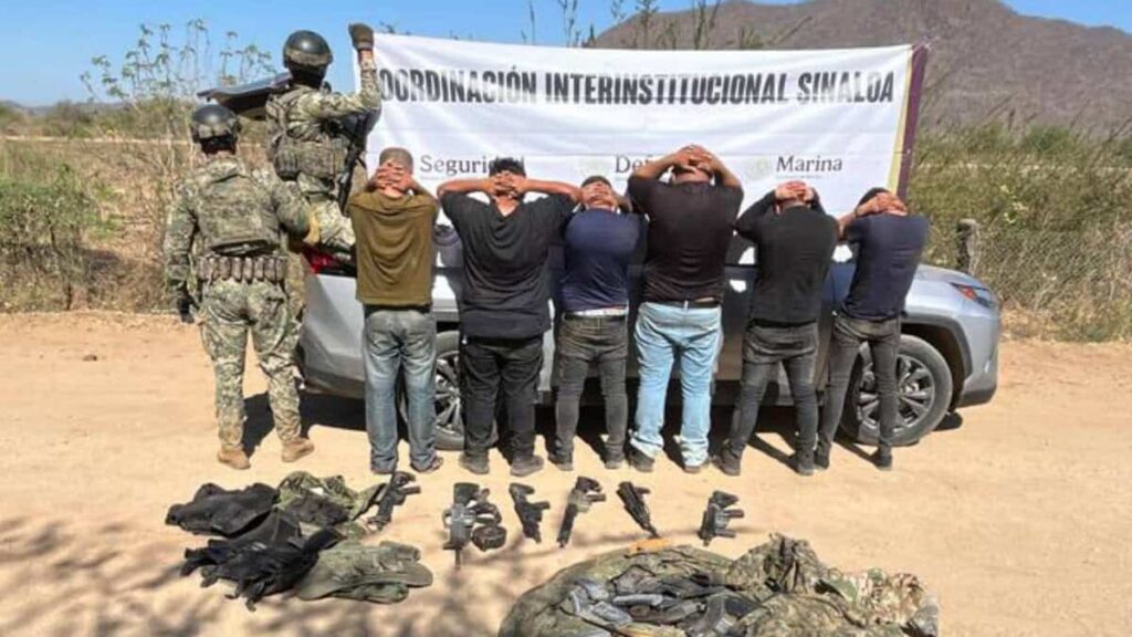 Rescatan en Culiacán a dos víctimas de secuestro; hay 6 detenidos