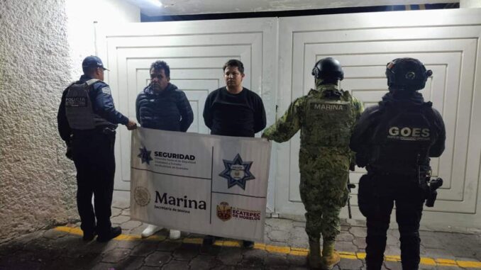 Detienen en Ecatepec a falsos policías ministeriales que interceptaban transportes de carga