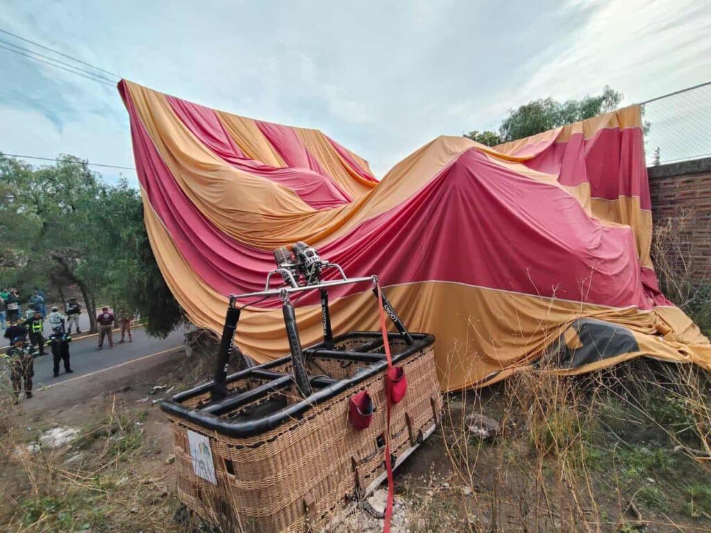 Vinculan a proceso a piloto de globo aerostático accidentado en San Martín de las Pirámides